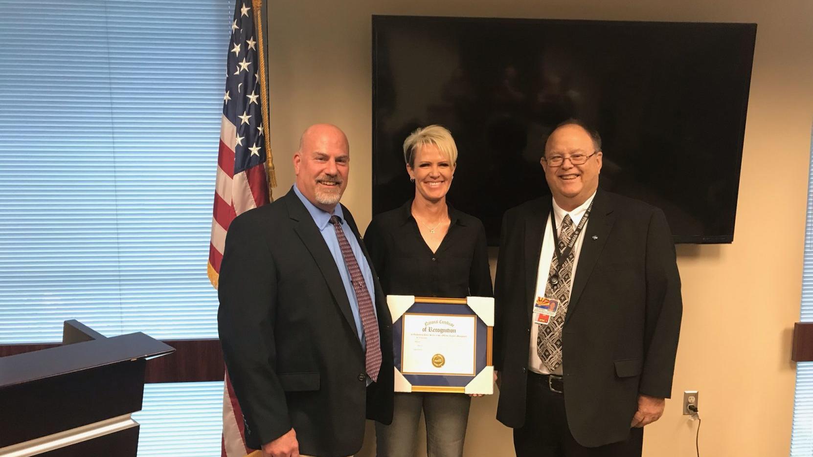 Tucson detective recognized nationally for her work in overseeing sex offenders